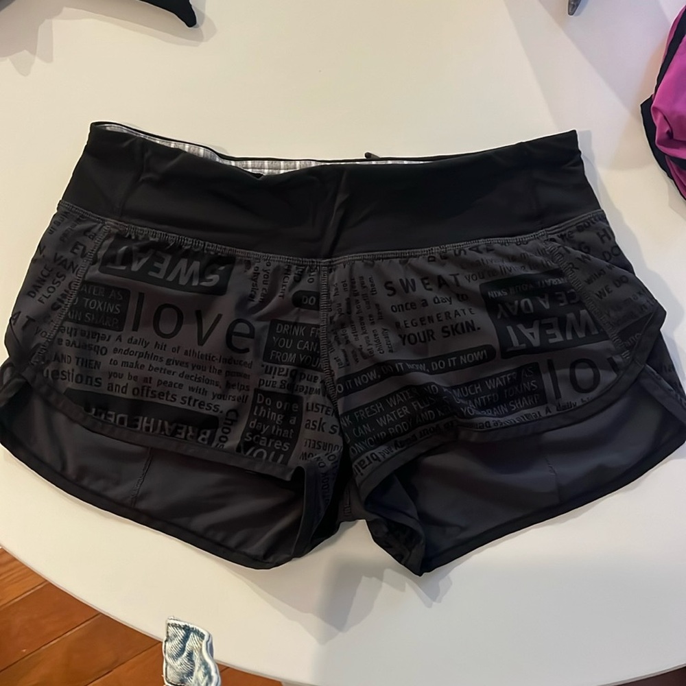 Lululemon Speed Up Shorts
